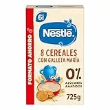 Nestle Papilla 8 Cereales con Galleta, 725 g