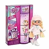 BFF BY BEBÉS LLORONES Bebés Llorones Stella | Muñeca fashion Coleccionable con Pelo largo, Ropa de tela y 9 Accesorios - Juguete regalo para niñas y niños +5 Años