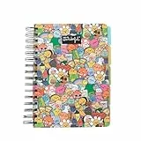 Mr. Wonderful - Libreta A5 con Separadores - Tapa Dura - Encuadernación en Espiral - Personajes Wonder - 160 páginas cuadriculadas