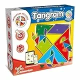 Science4you Tangram Infantil - Rompecabeza en Cartón para Niños, Caja con Puzzle Infantil y Material Montessori - Puzzle Infantil con 10 Desafíos – Juguete y Regalo Educativo para Niños 5 6 7+ Años