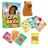 Play Fun Capybara Juego de Cartas para familias y Amigos Consigue ser el Que Menos Cartas acumule Familias y Amigos a Partir de 8 años