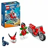 LEGO 60332 City Stuntz Moto Acrobática: Escorpión Temerario, Juguete para Niños de 5 Años en Adelante, Set de Construcción, Mini Figura Piloto