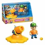 Bizak Stumble Guys Playset con Figura Articulada de 7,5 cm, Recrea Escenas del Videojuego, Mr. Stumble con Cañón, Niños y Niñas +8 Años, (64119201)