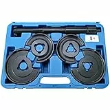 BOOMSTART Juegos de Herramientas para Coche Kit de Compresor de Muelle Kit de 5 Piezas Juegos de Herramientas de Tensor de Muelles Interiores