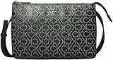 Calvin Klein Bolso bandolera Mujer Ck Must Ew Xbody Mono Pequeño, Negro (Black Mono), Talla Única