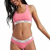 Pepe Jeans London Dexie - Conjunto de sujetador y bragas deportivas para mujer, talla S, rosa, S