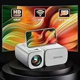 Proyector Portatil con WiFi6,Mini Proyector Portatil 18000 LM Full HD 1080P Jimveo Soporte Cine en Casa para HDMI/USB/iOS/Android