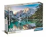 Clementoni - Puzzle Adulto 1000 Piezas Collection Emerald Lake Braiesclementoni - Puzzle Adulto Compact Box, 39934