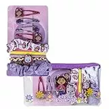 Set de Belleza de Gabby´s Dollhouse - 2 Coleteros de tela, 4 Coleteros, 4 Horquillas y Neceser - Multicolor - Inspirado en Gabby´s Dollhouse