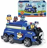 Paw Patrol Team Cruiser, vehículo a Gran Escala con Figuras de acción inéditas de Chase, Marshall, Skye, Rubble, Rocky y Zuma, Juguetes para niños y niñas a Partir de 3 años