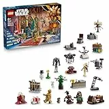 LEGO Star Wars Calendario de Adviento 2025 para Niños de 5+ Años - Juguete para la Cuenta Atrás de Navidad con 24 Sopresas Inc. 2 Minifiguras y 5 Figuras de Droides - Regalo Navideño 75418