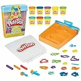 Play-Doh Set de Animales e Imaginación, Juguetes y Manualidades Infantiles con 8 Botes de Plastilina