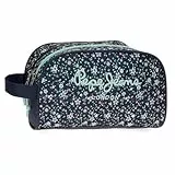 Pepe Jeans Alenka Nececer Adaptable Azul 26x16x12 cms Poliéster by Joumma Bags by Joumma Bags