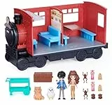 HARRY POTTER-WIZARDING WORLD - EXPRESO DE HOGWARTS HARRY POTTER - Expreso Hogwarts Magical Minis con 2 figuras y 10 accesorios - 6064928 - Juguetes Niños 6 Años +
