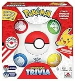 BORRAS - Pokémon Trivia. Juego de Mesa Interactivo con 1000 Preguntas, 2 Modos de Juego y 3 Niveles de dificultad. Conviértete en Entrenador Pokémon, de 1 a 4 Jugadores. Recomendado +7 años (19441)