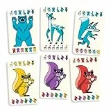Djeco T&G- Juegos de Cartas con baraja específica, Multicolor (35083)