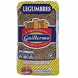 Guillermo | Lenteja pardina - Paquete 1 kg. | Calidad Extra | Hidratos de carbono de calidad | No necesita apenas estar a remojo antes del cocinado gracias a su pequeño tamaño
