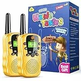 EUCOCO Regalos Niño 3 4 5 6 7 8 9 10 11 12 Años, Walkie Talkie para Niños 3-12 Años Juguetes Regalos Niñas 3-12 Años Juguetes para Niños Regalos Niños 3-12 Años Juguetes Exteriores