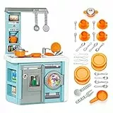 Cocina Infantil Molto Kitchen - Azul + Set Acc. Cocina