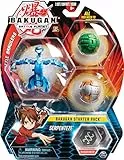 Bakugan Starter 3 Pack - Mix 2 - Peonzas (Batalla de trompos, Multicolor, De plástico, 6 año(s), Niño/niña, China) , color/modelo surtido