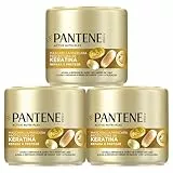 Pantene Pro-V Repara Y Protege Mascarilla Protectora De Keratina 3X300ml Para Pelo Seco Y Dañado. Ayuda A Reparar 6 Meses De Daños En Un Solo Uso