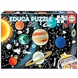 Educa - Sistema Solar | Puzzle Educativo Infantil de 150 Piezas. Medida aproximada una Vez montado: 48 x 34 cm. Compuesto por Grandes Piezas Perfectamente acabadas. Recomendado +6 años (19584)