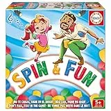 Educa - Spin & Fun | Un emocionante Juego Que Pone a Prueba la Agilidad y el Sentido de la diversión. Juego de 2 a 4 Jugadores y para Edades a Partir de 5 años (20170)