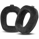 WC StealthZ A50 - Almohadillas para Juegos FPS para Astro A50 Gen 4, Gen 5 y A50X de GadgetryTech y Wicked Cushions | Sonido y Comodidad mejorados | Negro Black