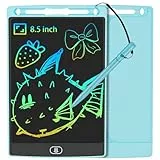 JOEAIS Tableta Escritura LCD de 8,5 Pulgadas, Tablet Dibujo Digital Pizarra Electrónica Portátil, Tableta Gráfica para Escribir a Mano, Garabatear y Dibujar, Niños y Niñas (Azul)