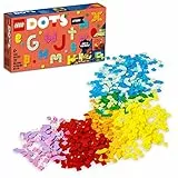 LEGO 41950 Dots a Montones: Letras, Manualidades para Niños y Niñas de 6 Años, Juguete, Actividades y Juegos Creativos, Accesorios de Decoración, DIY