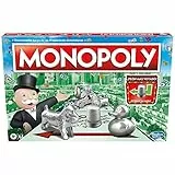 Hasbro Gaming - Juego Monopoly, Juego de Mesa clásico para la Familia de 2 a 6 Jugadores, para niños a Partir de 8 años
