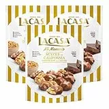 Lacasa Lote de 3x Bolsitas Mi Momento Nueces con Chocolate con leche 115G