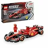 LEGO Speed Champions Coche de Carreras Ferrari SF-24 F1 de Juguete - Maqueta de Vehículo Rojo de Fórmula 1 y Minifigura de Piloto - Regalo para Niños y Niñas de 10+ Años - Regalo de Reyes Magos 77242