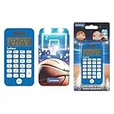 Lexibook, Calculadora de Bolsillo Basket con Tapa Protectora, Funciones Básicas y Avanzadas, Alimentada por Batería y Solar, C45BA