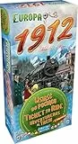 Days of Wonder Aventureros al Tren Europa 1912, Expansión, Juego de Mesa, A Partir de 8 Años, De 2 a 5 Jugadores, 30-60 Minutos por Partida, Multilenguaje, Incluye Español