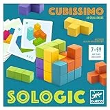 DJECO- Juegos de acción y reflejosJuegos educativosDJECOJuego Cubissimo, Multicolor, Small (15)