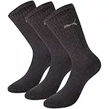 PUMA Sport 3p Calcetines, Negro (Black Anthracite), 43-46 Hombre