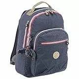 Kipling Clas Seoul Mochila Grande, True Navy Combo (Azul)