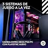 Logitech G Astro A50 LIGHTSPEED para gaming Auriculares inalámbricos + estación base (Gen 5), PRO-G GRAPHENE, cambio entre 3 sistemas, USB-C a Xbox, PS5, PC/Mac o Nintendo Switch, Bluetooth - Negro