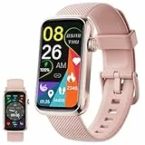 Reloj Inteligente Hombre Mujer, 1.47' HD Smartwatch con Whatsapp Notificación, Podómetro/Pulsómetro/SpO2/Monitor de Sueño, IP68 Pulsera Actividad con 24 Modos Deportivos, Smart Watch para Android iOS