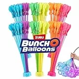 Globos de agua originales Bunch O Balloons Tropical Party más de 200 globos de agua autosellantes de llenado rápido (paquete de 6) por ZURU Globo de agua para toda la familia, niños, adolescentes y