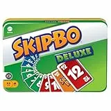 Mattel Games Skip Bo- Juego de cartas Deluxe L3671