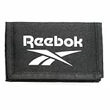 Reebok Ashland Cartera con Monedero Negro 13x8x2,5 cms Poliéster by Joumma Bags