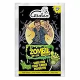 Caramelos Cerdán - Piruletas con Forma de Pie con Pica Pica Zombie | Estuche 40 uds | Pintalenguas Fresa, Cola, Frutas del Bosque y Tutti Frutti | Sin Gluten ni Alérgenos | Fiestas y Cumpleaños