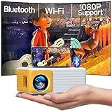 YOTON Mini Proyector Portátil WiFi - Nativo 720P Videoproyector Soporta Conexión con Móviles, Tablets, Fire Stick, iOS y Android - Ideal para Cine en Casa y Videojuegos