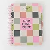 Mr. Wonderful - Libreta A5 con Separadores - Tapa Dura - Encuadernación en Espiral - Good things inside - 160 páginas cuadriculadas