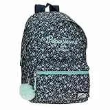 Pepe Jeans Alenka Mochila Escolar Azul 31x42x17,5 cms Poliéster 22,79L by Joumma Bags