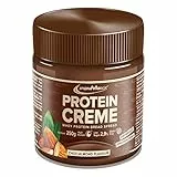 IronMaxx Crema Proteica - Chocolate Almendra 250g | crema para untar rica en proteínas | bajo en carbohidratos y azúcares, apto para una nutrición sana