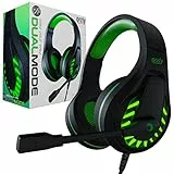 Orzly Auriculares para juegos para PC y consolas de juegos compatibles con PS5, PS4, Xbox Series X | S, Xbox One, Nintendo Switch y Steam Deck con micrófono con cancelación de ruido - RXH-30 Sagano