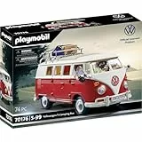 PLAYMOBIL 70176 Volkswagen T1 Camping Bus, para niños a Partir de 5 años